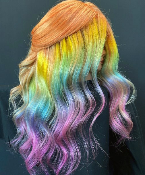 Remarkable Womens Rainbow Hairstyles Ideas