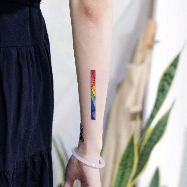 Remarkable Womens Rainbow Tattoo Ideas