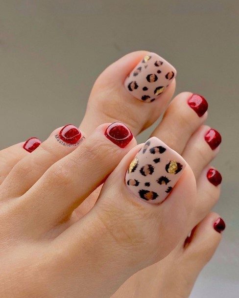 Remarkable Womens Red And Black Nail Ideas