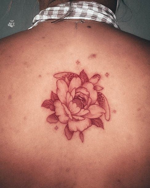 Remarkable Womens Red Ink Tattoo Ideas