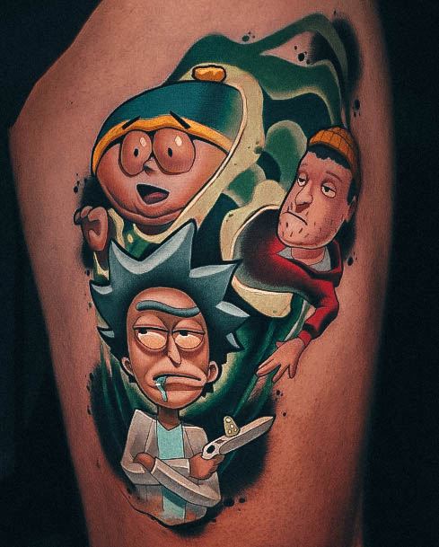 Remarkable Womens Rick And Morty Tattoo Ideas