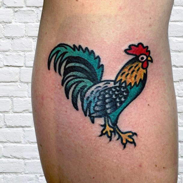 Remarkable Womens Rooster Tattoo Ideas