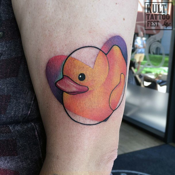 Remarkable Womens Rubber Duck Tattoo Ideas