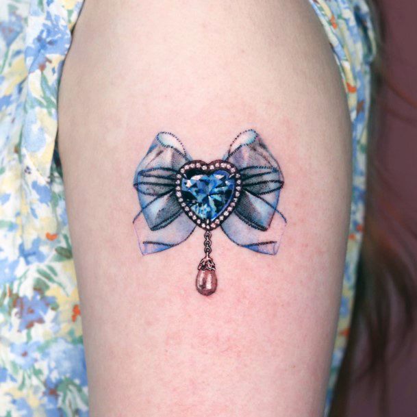 Remarkable Womens Sapphire Tattoo Ideas