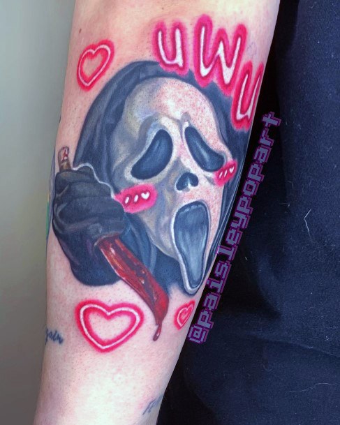 Remarkable Womens Scream Tattoo Ideas