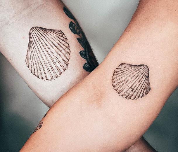 Top 100 Best Seashell Tattoos For Women Oceanic Design Ideas