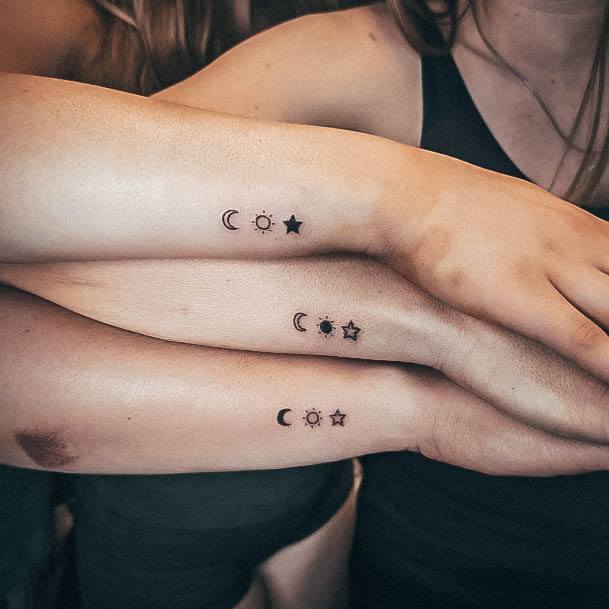 Remarkable Womens Sibling Tattoo Ideas