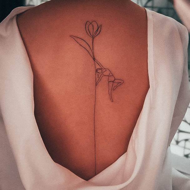 Remarkable Womens Simple Flower Tattoo Ideas