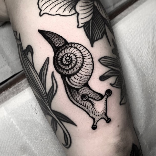 Remarkable Womens Snail Tattoo Ideas