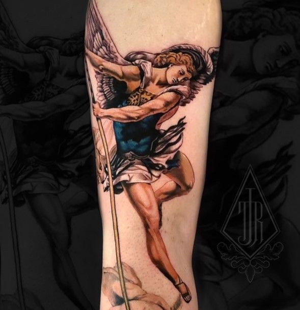 Remarkable Womens St Michael Tattoo Ideas