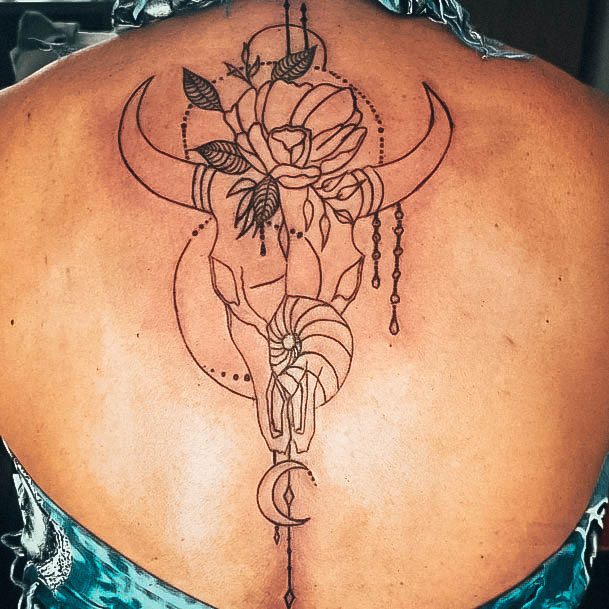 Remarkable Womens Taurus Tattoo Ideas