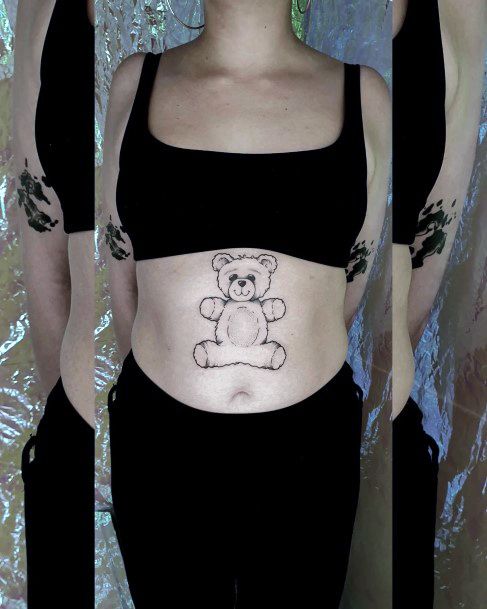 Remarkable Womens Teddy Bear Tattoo Ideas