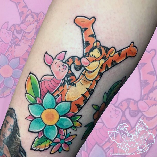 Remarkable Womens Tigger Tattoo Ideas