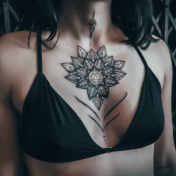 Remarkable Womens Unalome Tattoo Ideas