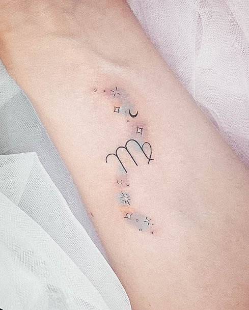 Remarkable Womens Virgo Tattoo Ideas