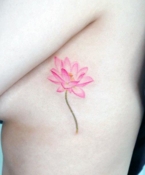 Remarkable Womens Water Lily Tattoo Ideas