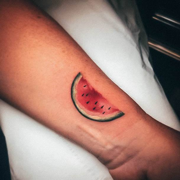 Remarkable Womens Watermelon Tattoo Ideas