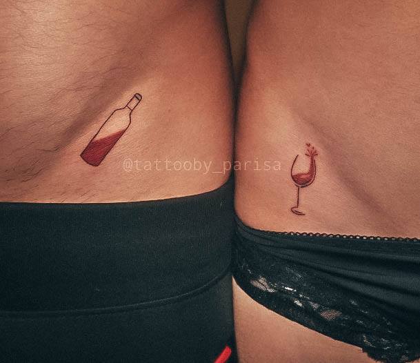 Remarkable Womens Wine Glass Tattoo Ideas