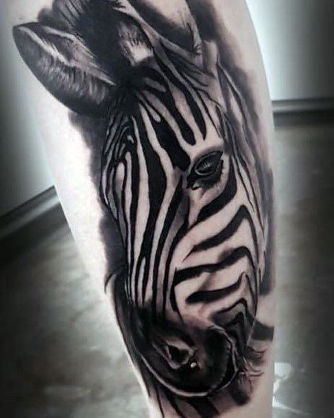 Remarkable Womens Zebra Tattoo Ideas