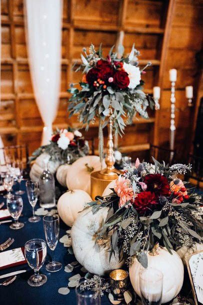 Rich Rustic Wedding Flowers