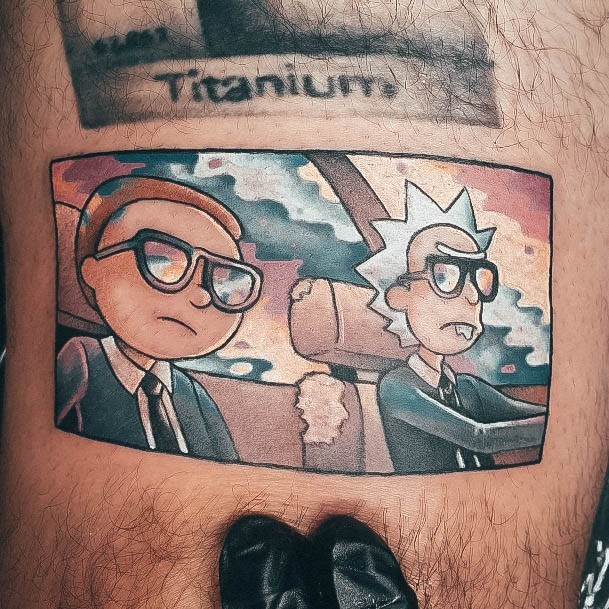 Rick And Morty Tattoos Feminine Ideas