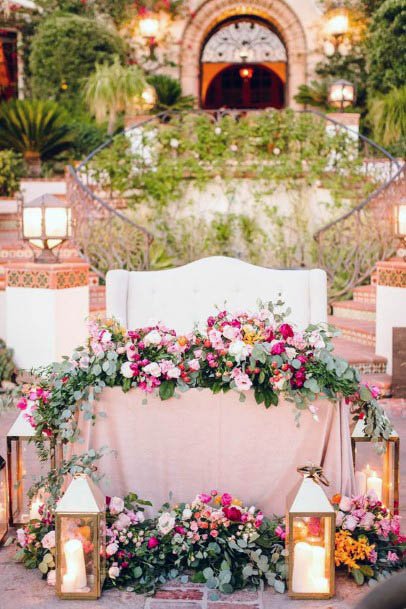 Ripe Pink Wedding Flowers