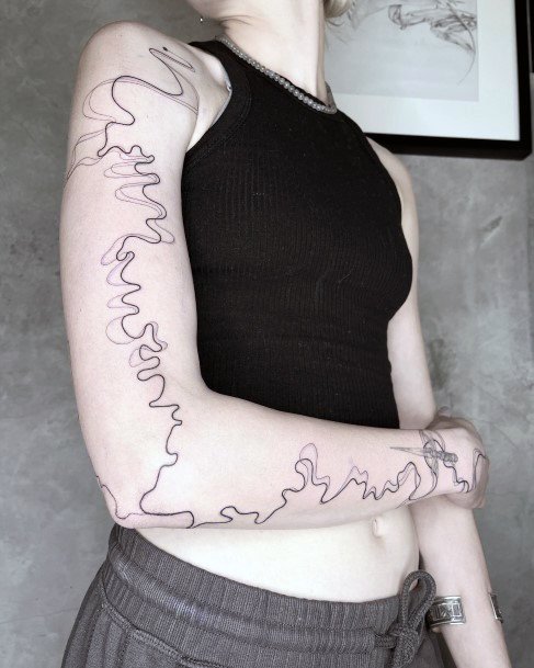 Riveric Womens River Tattoo Designs