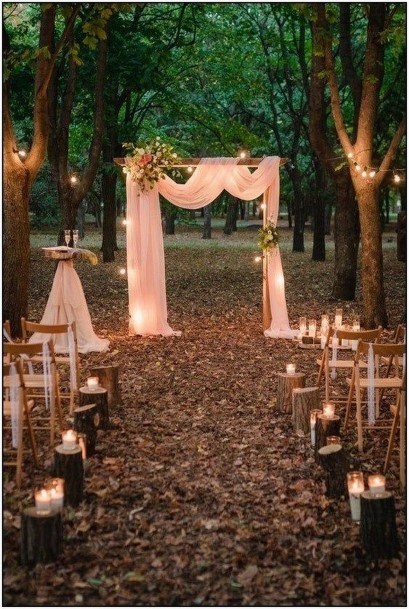 Romantic Backyard Wedding Ideas