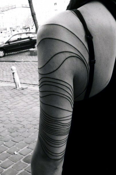 Ropes Tattoo Womens Half Sleeve