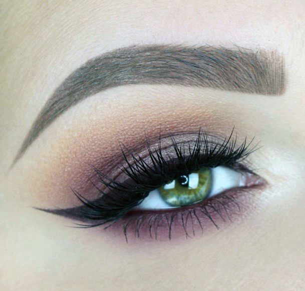 Rose Colored Eyeshadow For Women Red Dress Ideas