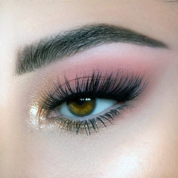 Rose Eyeshadow Ideas Women