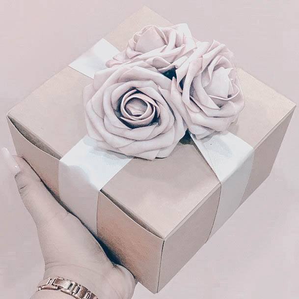 Rose Flower Bows Small Business Packaging Ideas
