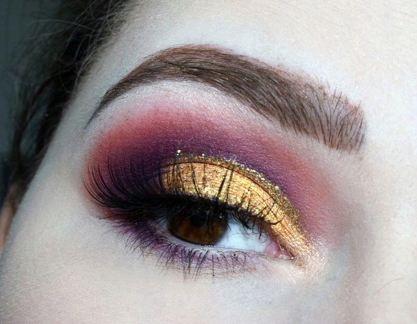 Rose Gold Eyeshadow Women