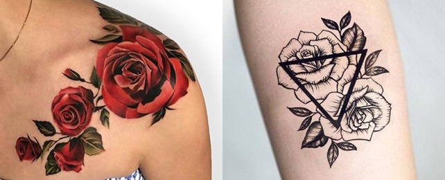 Top 90 Best Rose Tattoos For Women – Flower Petal Design Ideas