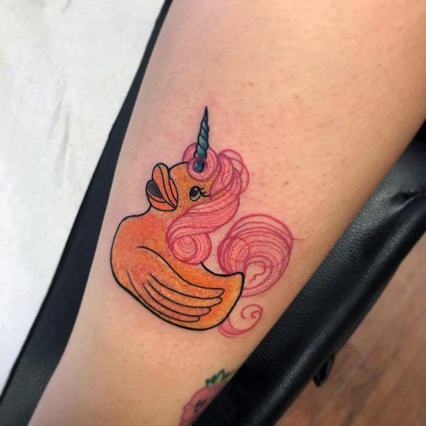 Rubber Duck Womens Feminine Rubber Duck Tattoos