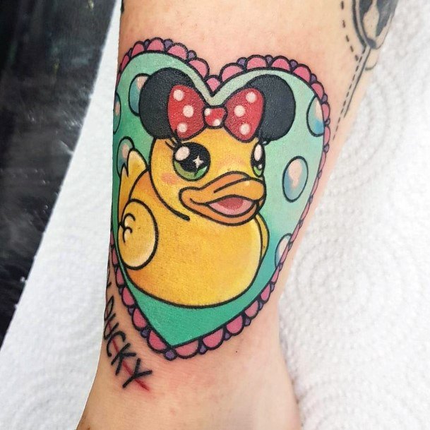 Rubber Duck Womens Tattoo Ideas