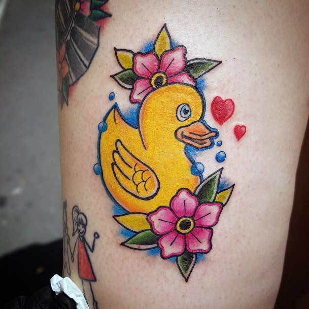 Rubber Duckic Womens Rubber Duck Tattoo Designs