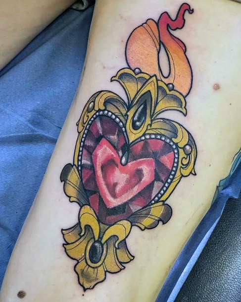 Ruby Tattoo For Ladies