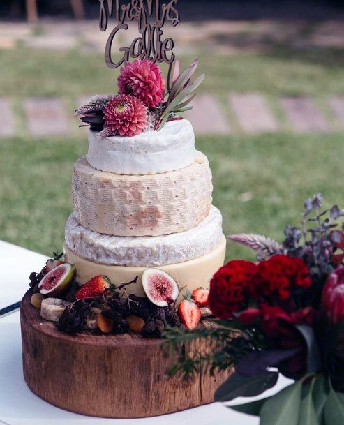 Rustic Unique Wedding Cake
