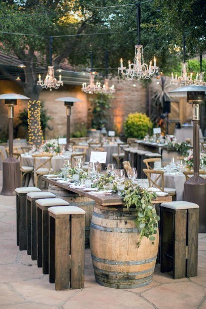 Rustic Wedding Table Decoration Inspiration Ideas Outdoor