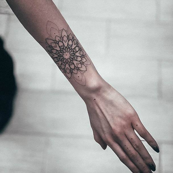 Sacred Geometry Tattoos For Girls