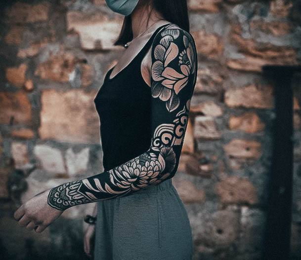 Sacred Geometry Womens Tattoos Designs