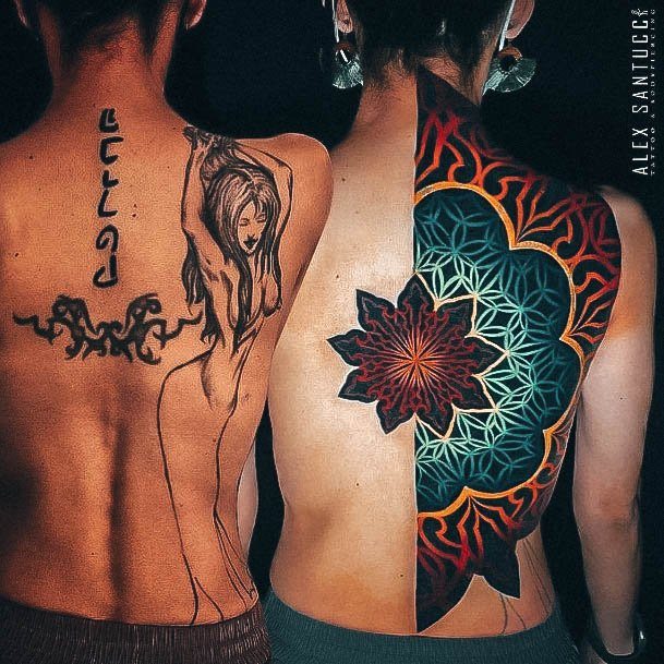 Sacred Geometry Womens Tattoos Ideas