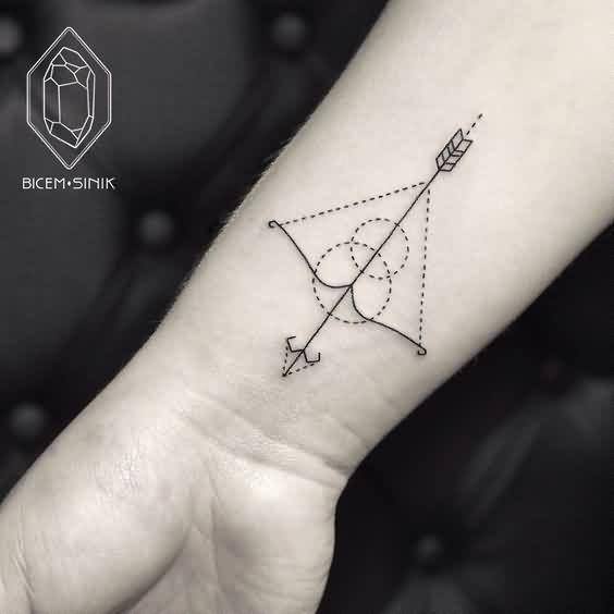 Sagittarius Female Tattoo Designs