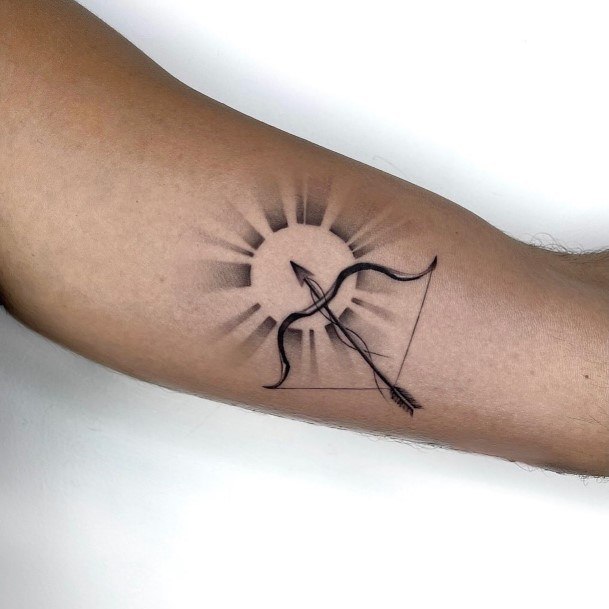 Sagittarius Tattoo For Ladies