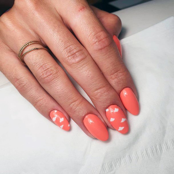 Salmon Nail For Ladies