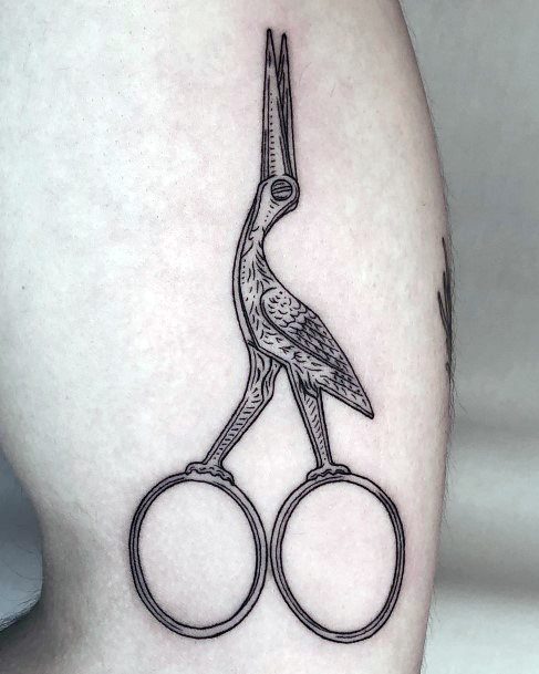 Scissorsic Womens Scissors Tattoo Designs