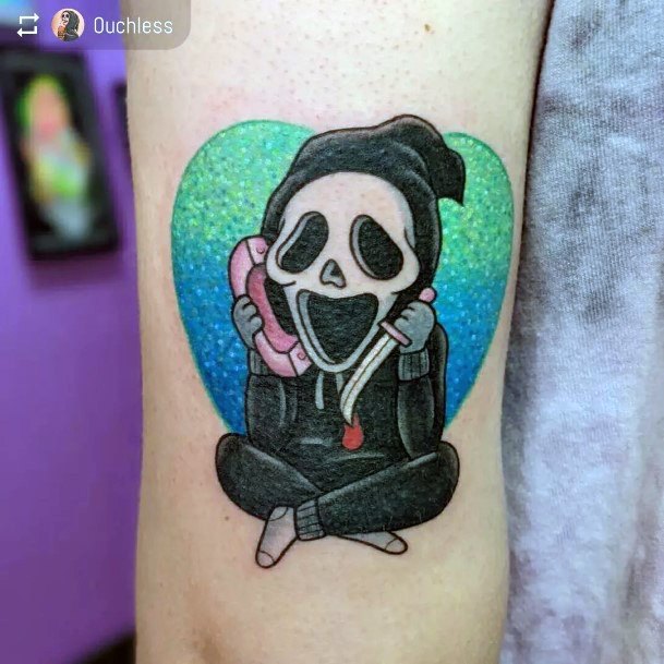 Scream Girls Tattoo Ideas