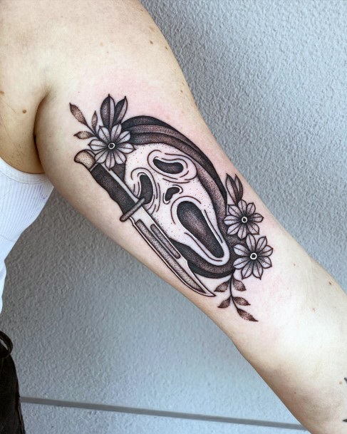 Scream Tattoos For Girls