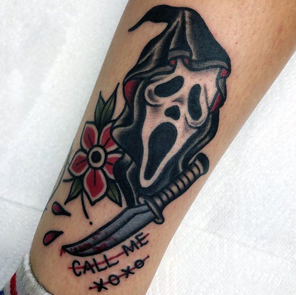 Scream Womens Feminine Scream Tattoos